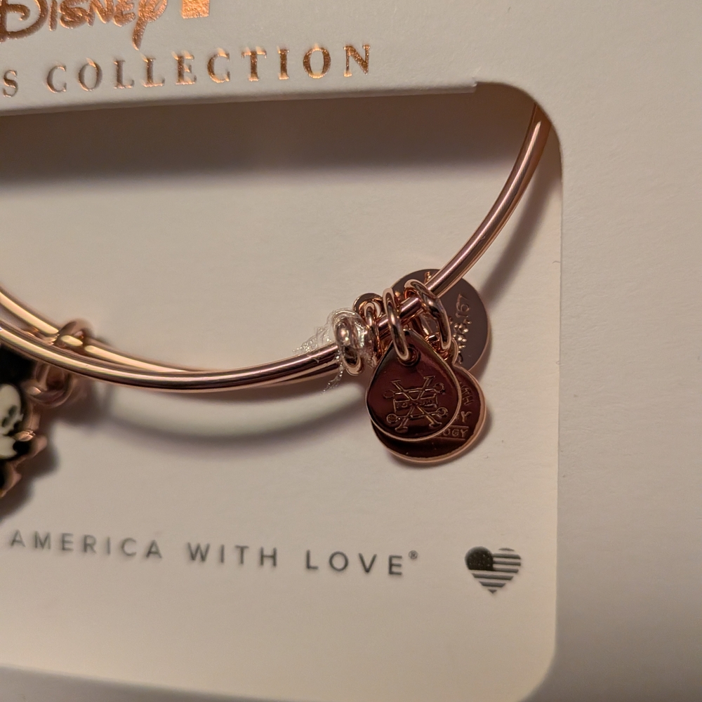 Disney Mickey Mouse Alex And Ani In Rose Gold - Picture 3 of 7